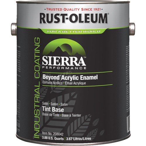 Sierra Performance Beyond Acrylic Enamel, Gallon, Tint Base Action Paper