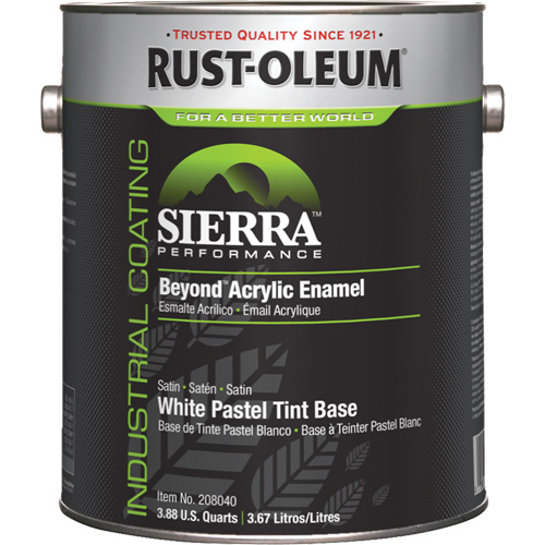 Sierra Performance Beyond Acrylic Enamel, Gallon, Tint Base Action Paper