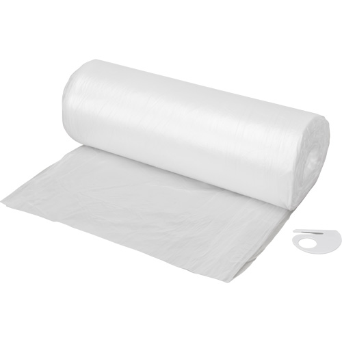 Drop sheet, 400' L x 9' W, Plastic Action Paper