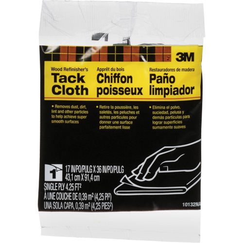 Wood Refinisher's Tack Cloth Action Paper