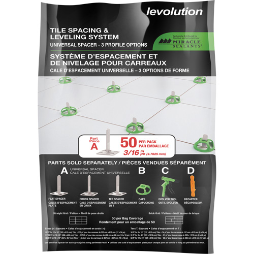 Miracle Sealants&reg; Levolution Universal Spacer Action Paper