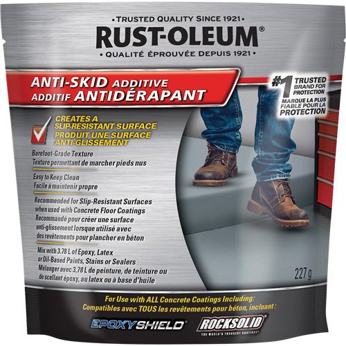 Anti-Skid Additive, 227 g, Bag, White Action Paper