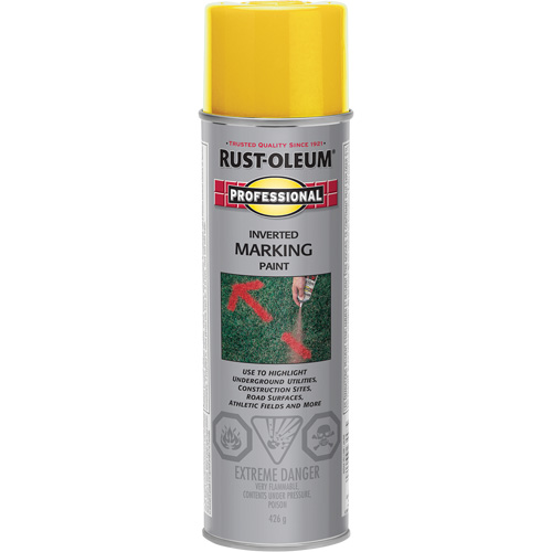 Inverted Marking Paint Spray, 426 g, Aerosol Can Action Paper