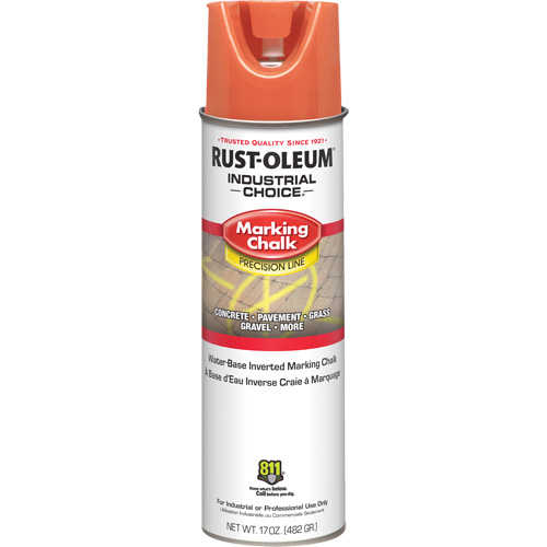 MC1800 System Precision Line Inverted Marking Chalk, Aerosol Can Action Paper
