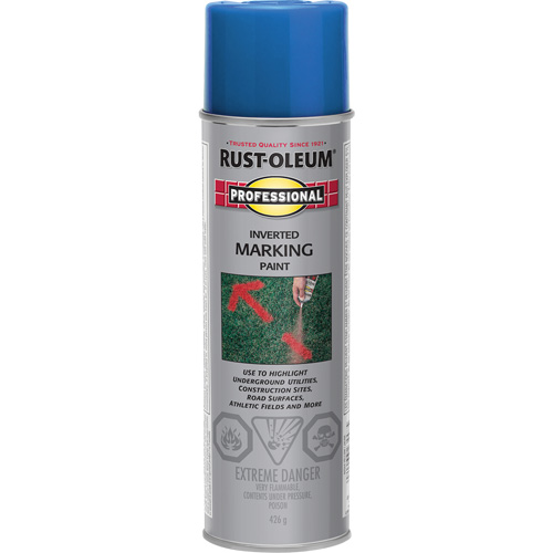 Inverted Marking Paint Spray, Aerosol Can Action Paper