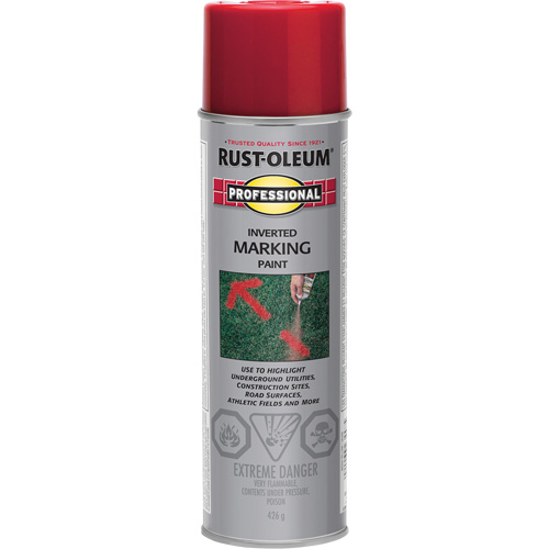 Inverted Marking Paint Spray, Aerosol Can Action Paper