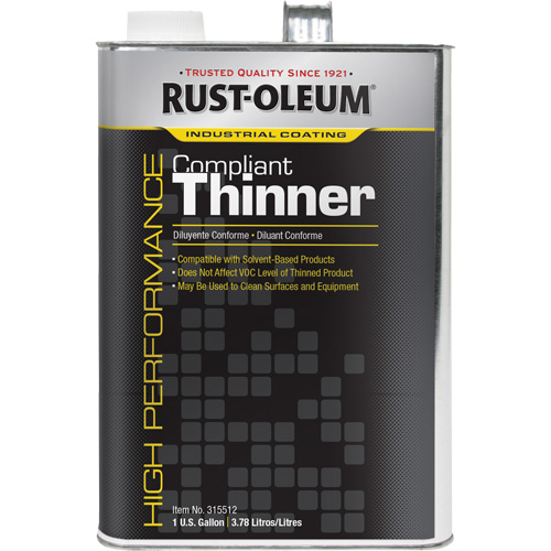 Compliant Thinner, Gallon, 1 gal. Action Paper