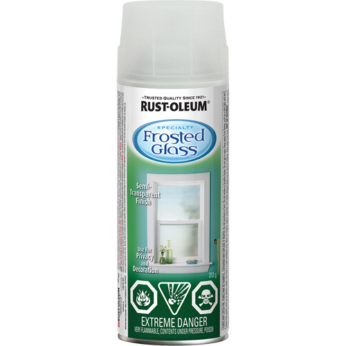 Specialty Spray Paint, Aerosol Can, Frosted Glass Action Paper