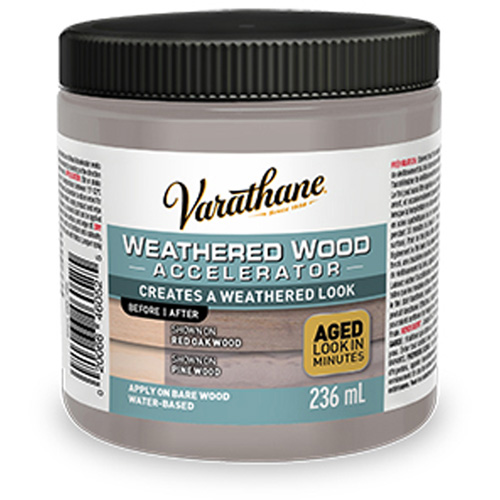 Varathane&reg; Wood Accelerator, 236 ml, Can, Grey Action Paper