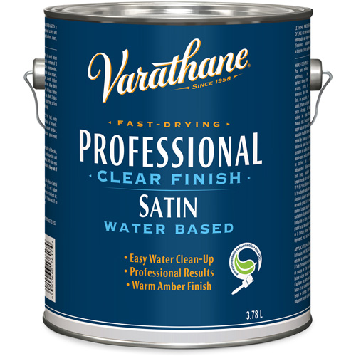 Varathane&reg; Professional Finish, 3.78 L, Clear, Satin Action Paper