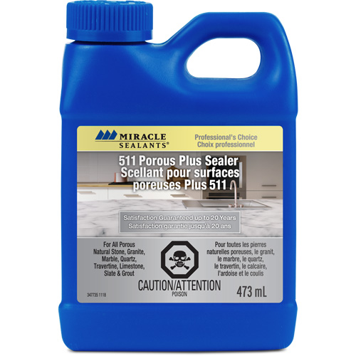 Miracle Sealants&reg; 511 Porous Plus, Jug Action Paper