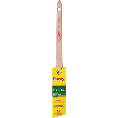 Pinceau Nylox Dale, Nylon, Manche Bois, Largeur de 1" Action Paper