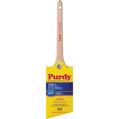 Pinceau Pro-Extra Dale, Mat&eacute;riau m&eacute;lang&eacute;, Manche Bois, Largeur de 3" Action Paper