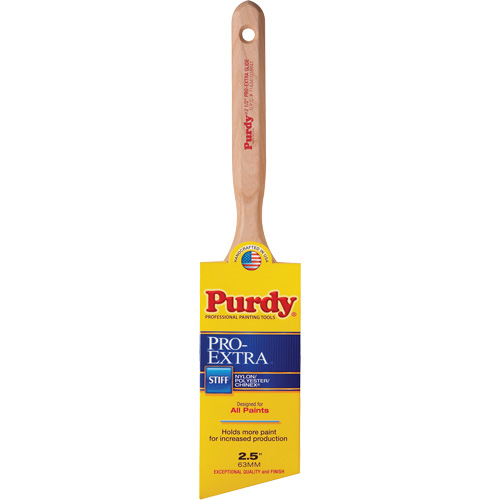 Pinceau Pro-Extra Glide, Mat&eacute;riau m&eacute;lang&eacute;, Manche Bois, Largeur de 2-1/2" Action Paper
