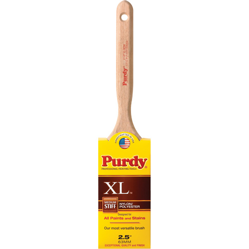 Pinceau XL Bow, Poly/nylon, Manche Bois, Largeur de 2-1/2" Action Paper