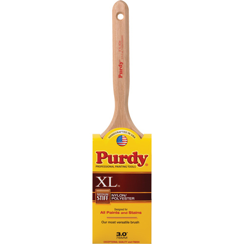 XL Bow Paint Brush, Poly/Nylon, Wood Handle, 3" Width Action Paper