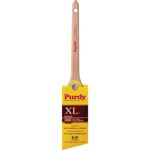 XL Dale Paint Brush, Poly/Nylon, Wood Handle, 2" Width Action Paper