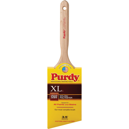 Pinceau XL Glide, Poly/nylon, Manche Bois, Largeur de 3-1/2" Action Paper