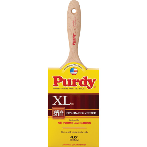 XL Sprig Paint Brush, Poly/Nylon, Wood Handle, 4" Width Action Paper
