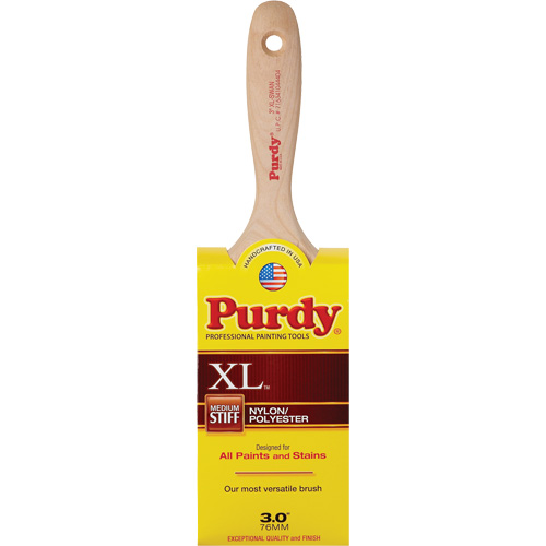XL Swan Paint Brush, Poly/Nylon, Wood Handle, 3" Width Action Paper