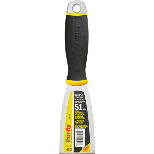 Premium Putty Knife, 2", Stainless Steel Blade Action Paper