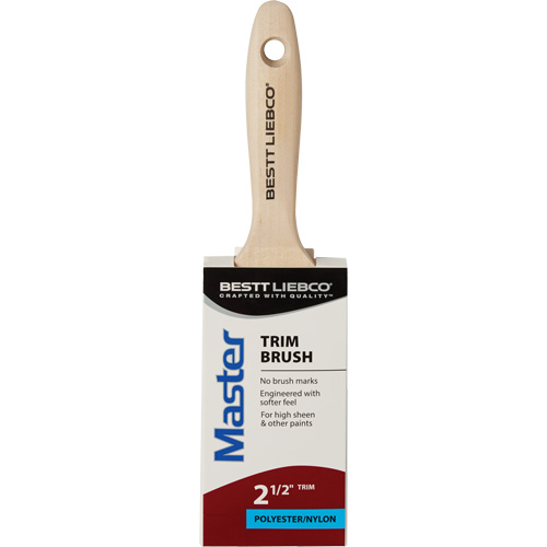 Pinceau pour garnitures Master, Poly/nylon, Manche Bois, Largeur de 2-1/2" Action Paper