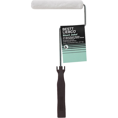 Master Short John Complete Paint Roller Cover & Frame, 2 Pieces Action Paper