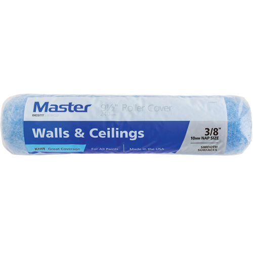 Master Woven Roller Cover, 10 mm (3/8") Nap, 240 mm (9-1/2") L Action Paper