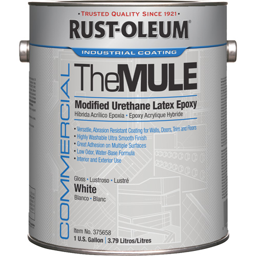 Modified Urethane Latex Epoxy, White, Gallon Action Paper