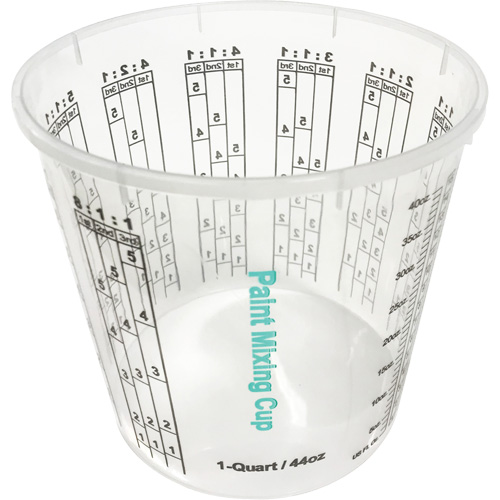 Plastic Paint Mixing Cup, 1.25 Litres Action Paper
