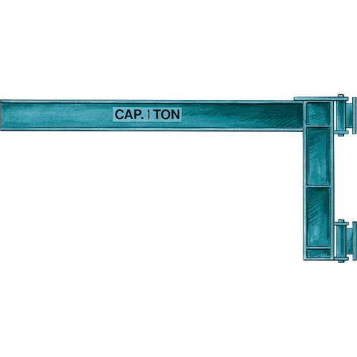 Potences, Poutre en I, Largeur de semelle de 4-5/8", Capacit&eacute; de 2000 lb (1 tonne) Action Paper