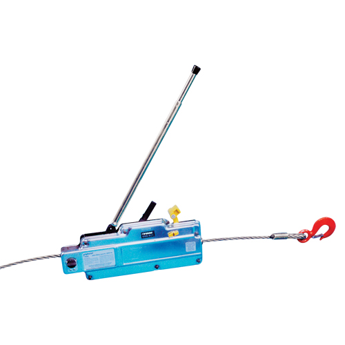 Palan &agrave; c&acirc;ble d'acier Tirfor - T532D, Diam&egrave;tre du fil 5/8", Capacit&eacute; 8000 lb (4 tonnes) Action Paper