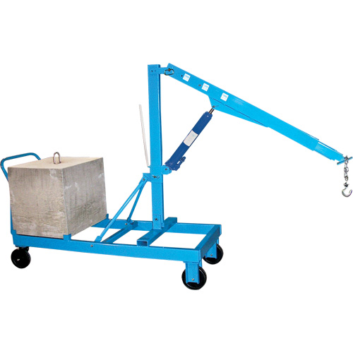 Potences de levage - Fl&egrave;che inverse, Lev&eacute;e 8', 2000 lb (1 tonne), 57" bras, 78" ha Action Paper