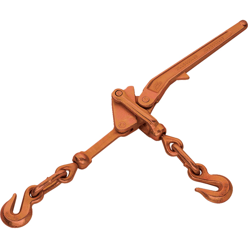 Tendeurs &agrave; chaîne, 5/16" - 3/8", 5400 lb (2,7 tonnes), Tendeur &agrave; levier sans recul Action Paper