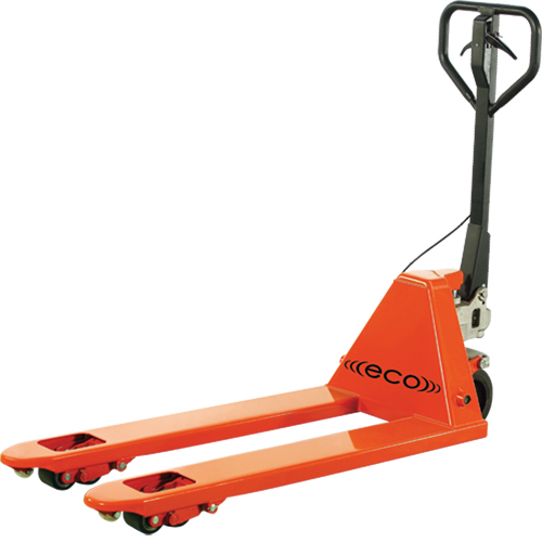 Transpalette &agrave; frein automobile ECO I-55, Acier, 48" lo x 27" la, Capacit&eacute; 5500 lb Action Paper