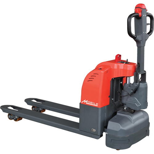 EFET33N Self-Propelled Electric Pallet Truck, 3300 lbs. Cap., 45" L x 21.25" W Action Paper