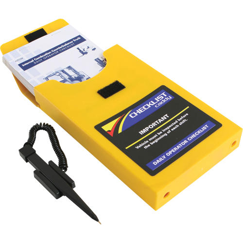 Trousse de liste de contr&ocirc;le pour chariot &eacute;l&eacute;vateur Action Paper
