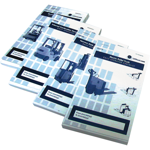 Replacement Aerial Work Platform Log Book Action Paper
