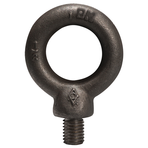 Machinery Eye Bolts, 5/8" Dia., 1-3/4" L, Uncoated Natural Finish, 4000 lbs. (2 tons) Capacity Action Paper