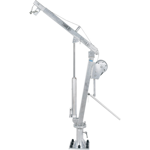 Grue &agrave; fl&egrave;che pour camion actionn&eacute;e par treuil, Capacit&eacute; de 1000 lb (0,5 tonne), Limite de 97" Action Paper