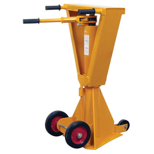 Trailer Stabilizing Jack , 25 tons Lift Capacity Action Paper