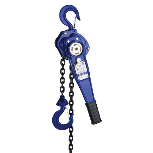 Lever Hoist, 5' Lift, 6000 lbs. (3 tons) Capacity, Grade 80 load chain Chain Action Paper