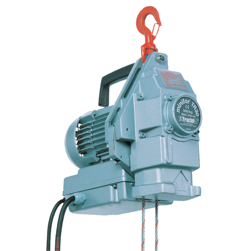 Minifor&reg; Portable Electric Wire Rope Hoist TR30 Action Paper