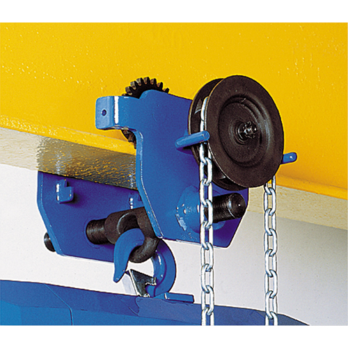 Chariot &agrave; avanc&eacute;e par chaîne Corso, 6000 lb (3 tonnes) Capacit&eacute;, 3" - 8-2/3" Action Paper