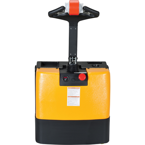 Fully Powered Electric Pallet Truck With  Scale, 3300 lbs. Cap., 48" L x 28.25" W Action Paper