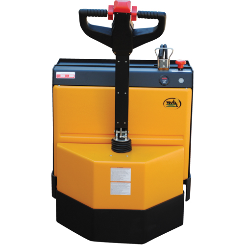 Transpalette &eacute;lectrique motoris&eacute;, Capacit&eacute; 4500 lb, 48" lo x 30,25" la Action Paper