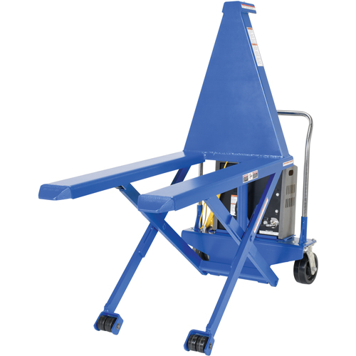 Electric Skid Lift, Steel, 2500 lbs. Capacity Action Paper