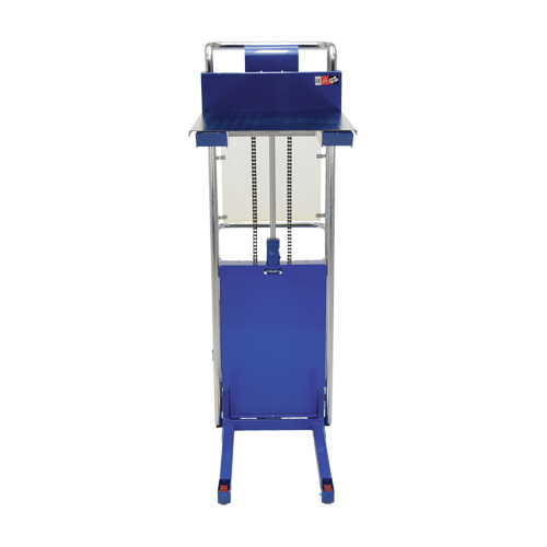 Hefti-Lift Load Stacker, Foot Pump Operated, 880 lbs. Capacity, 59" Max Lift Action Paper