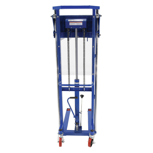 Gerbeur Hefti-Lift, M&eacute;canisme Pompe au pied, Capacit&eacute; de 1500 lb, Levage max de 63" Action Paper