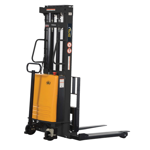 Gerbeur pour chariot &eacute;l&eacute;vateur, Fonctionnement &eacute;lectrique, Capacit&eacute; 2000 lb, Lev&eacute;e max 118" Action Paper
